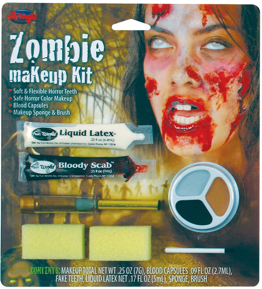 Zombie Girl Makeup Kit.