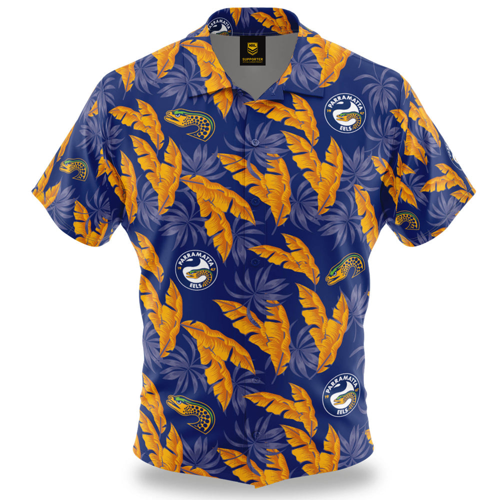Parramatta Eels Paradise' Hawaiian Shirt