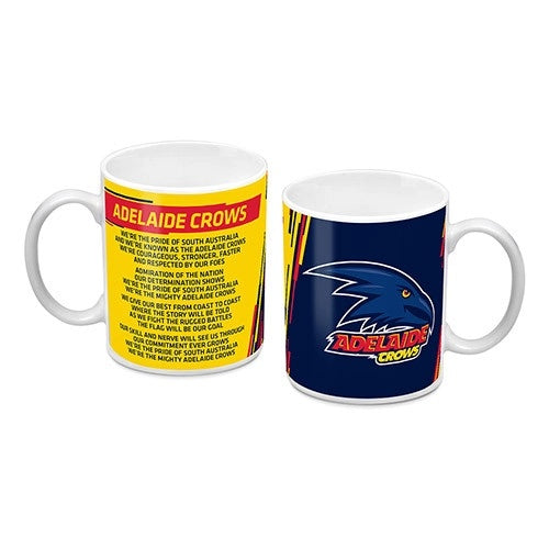 Adelaide Crows Team Song Mug