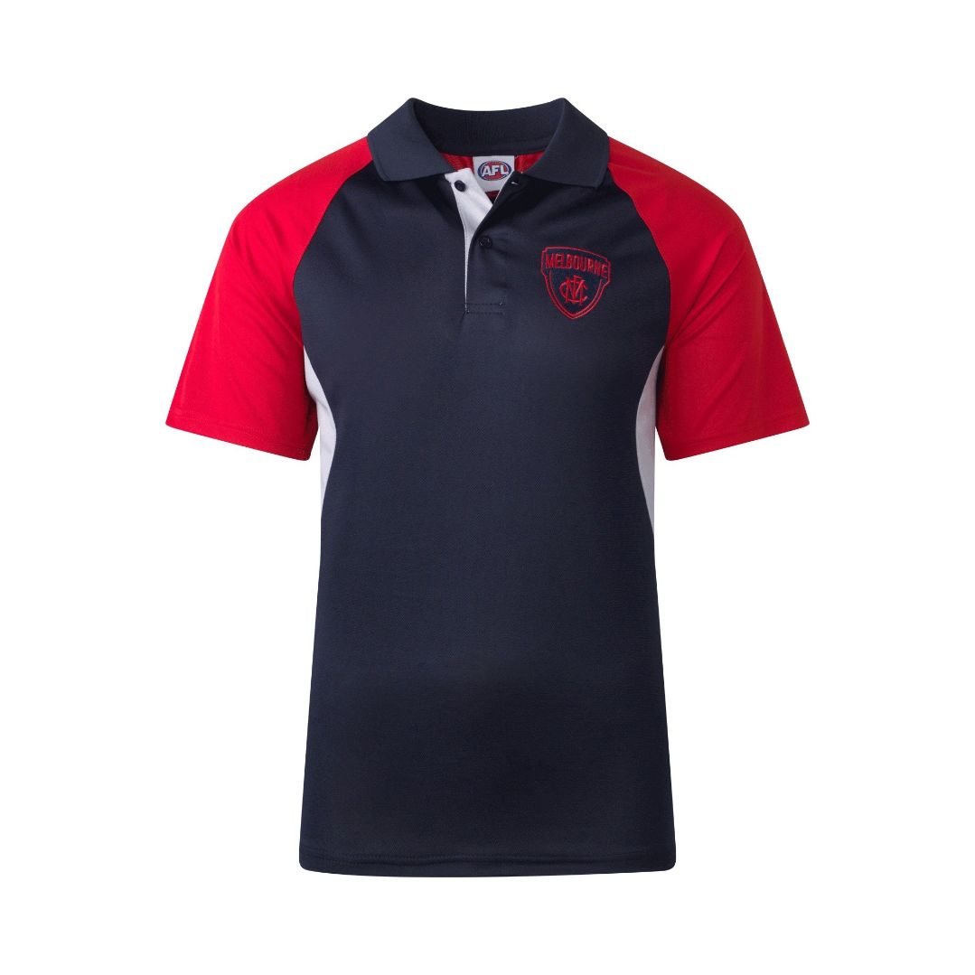 Melbourne Demons Men's Summer Premium Polo Shirt