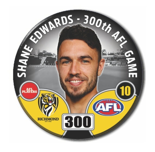 Shane Edwards 300 Game Commemorative Badge