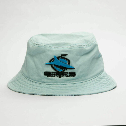 Cronulla Sharks Twill Bucket Hat - Adult