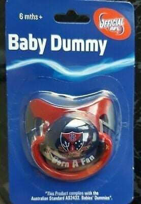 Stocktake Sale Born To Be a Fan AFL Infant Melbourne Demons Dummy