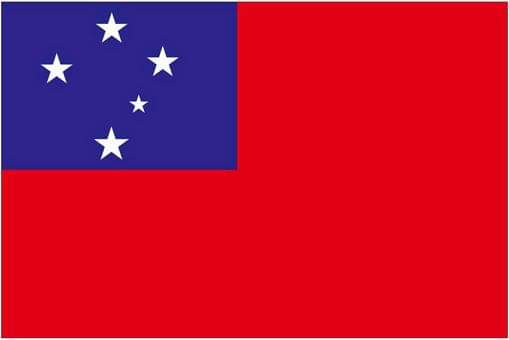 Samoa Flag Large