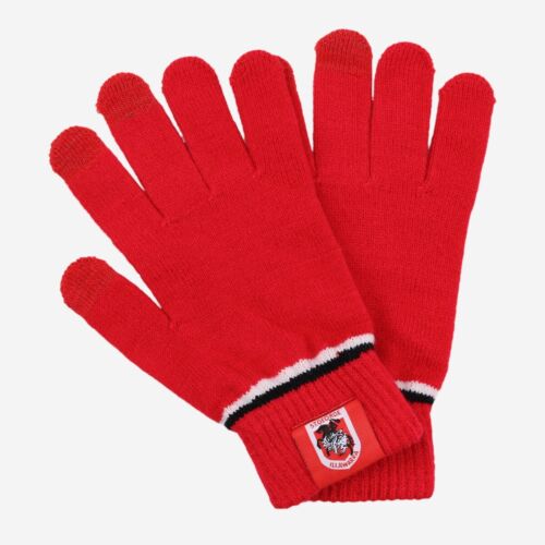 St George Dragons Touchscreen Gloves