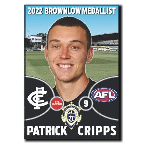 2022 AFL Carlton Brownlow Magnet -  Patrick Cripps