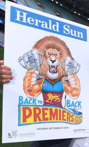 2025 AFL Premiers Brisbane Lions