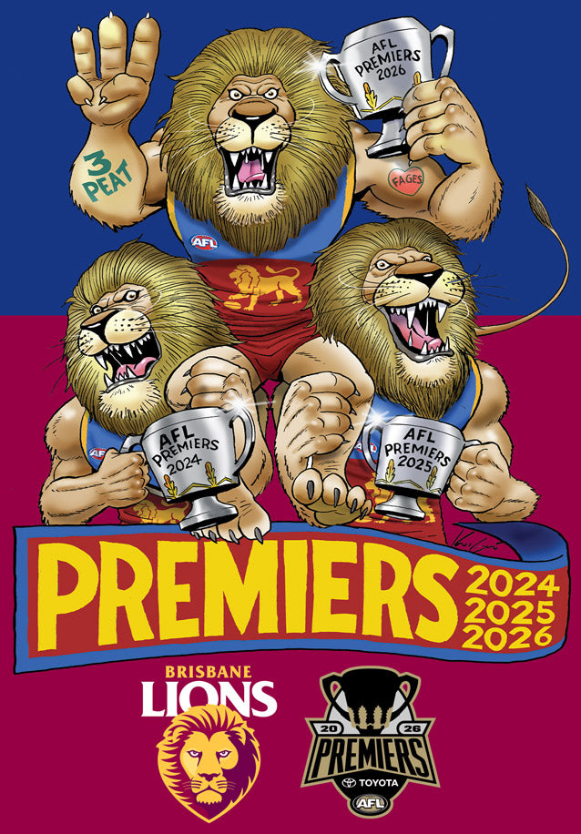 2026 AFL Premiers Brisbane Lions