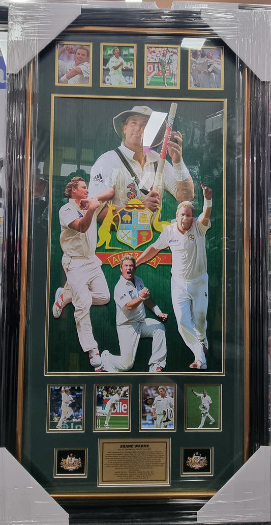 Shane Warne Frame. PICK UP ONLY