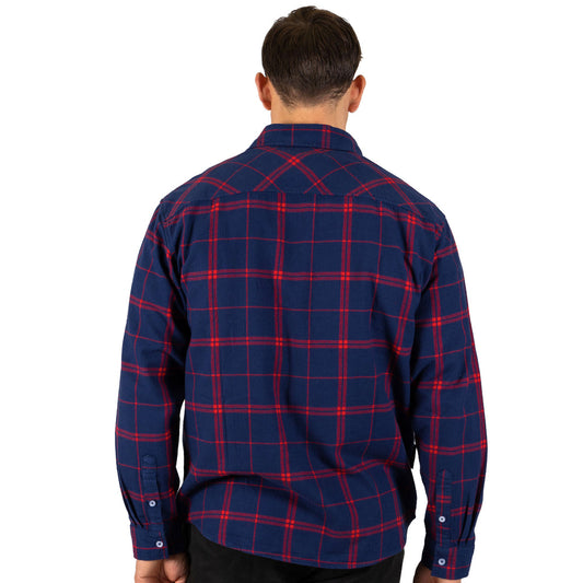 SALE SALE SALE    Melbourne Demons Mens Mustang Flannelette Shirt