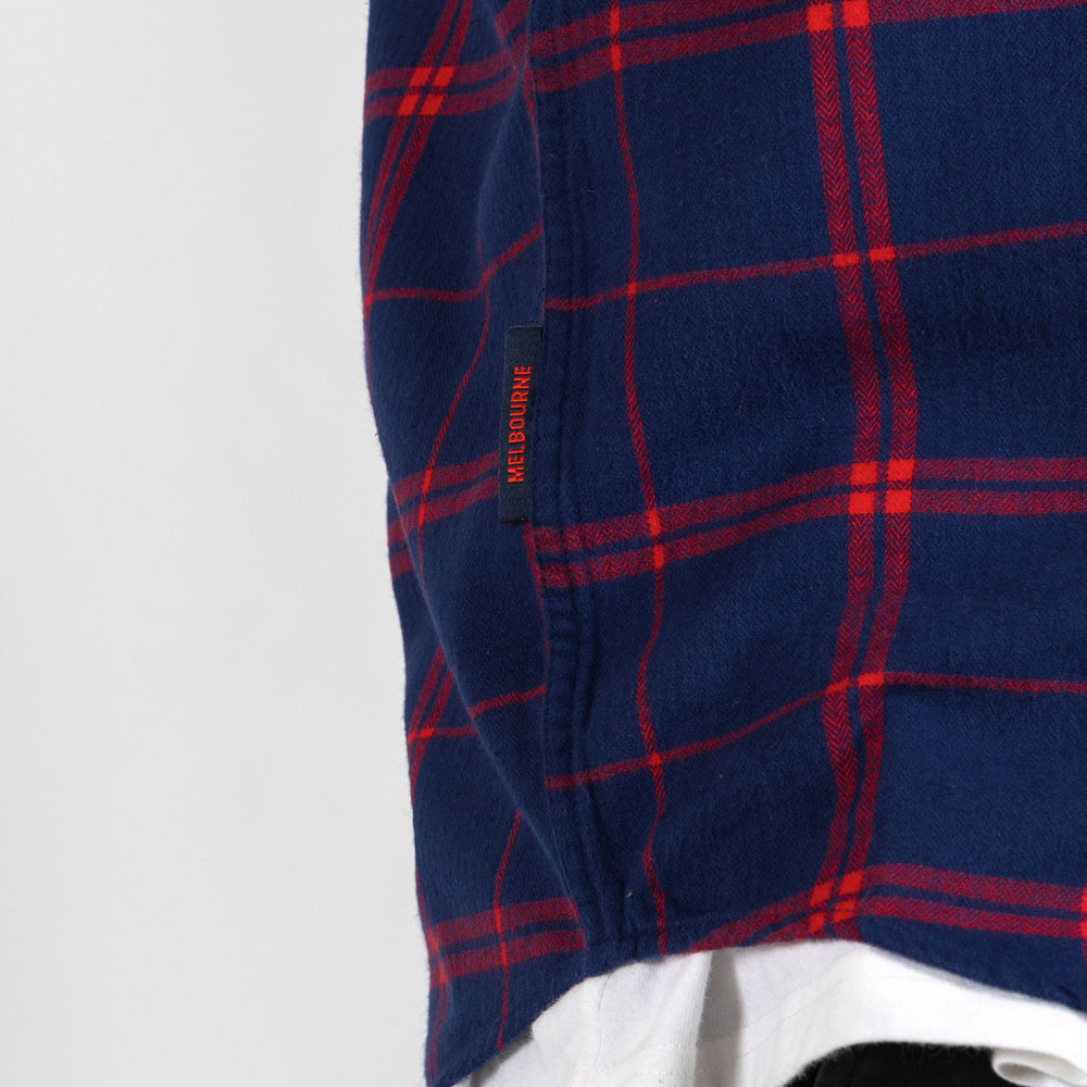 SALE SALE SALE    Melbourne Demons Mens Mustang Flannelette Shirt