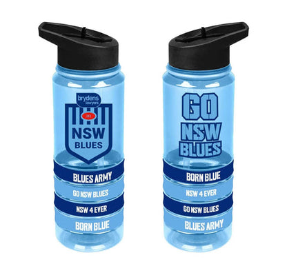 SALE SALE  SALE           NSW Blues Tritan Drinks Bottle With Bands