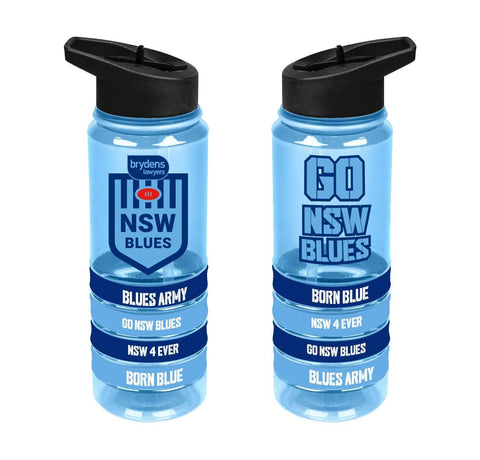 SALE SALE  SALE           NSW Blues Tritan Drinks Bottle With Bands
