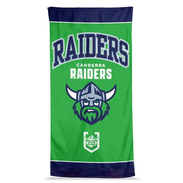 Canberra Raiders Jumbo Beach Bath Towel