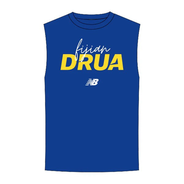 SALE SALE SALE                            Fijian Drua 2025 Muscle Singlet - Unisex - Royal