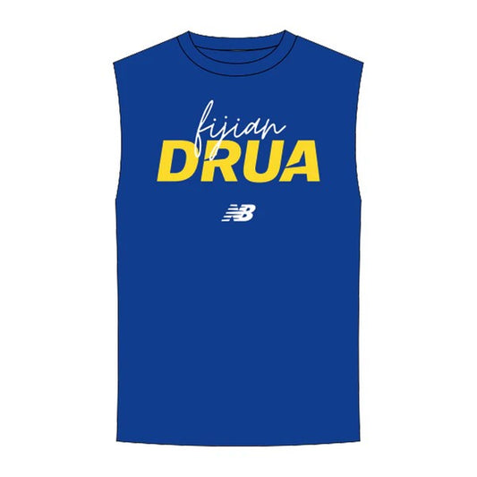 SALE SALE SALE                            Fijian Drua 2025 Muscle Singlet - Unisex - Royal