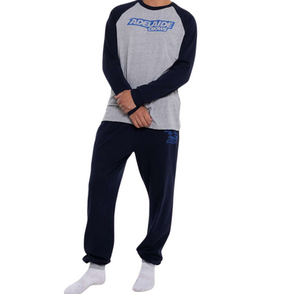 SALE SALE SALE                                                Adelaide Crows Youths Raglan Sleeve Cuffed PJ Set
