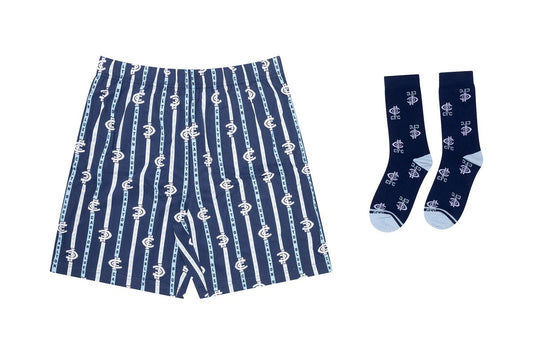 SALE SALE SALE         Carlton Blues Men's Boxer Shorts & Sock Gift Pack