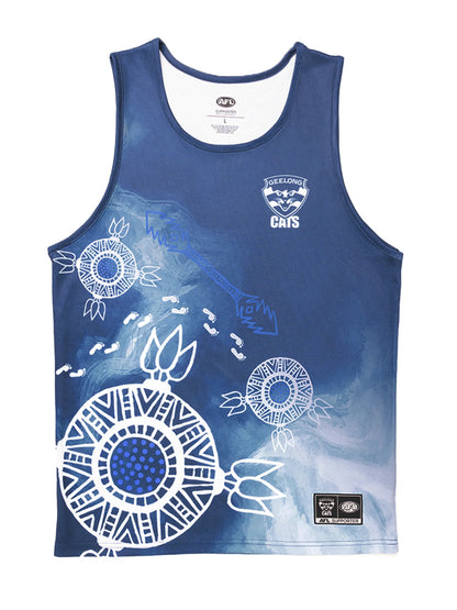 SALE SALE SALE       Geelong Cats Indigenous Training Singlet