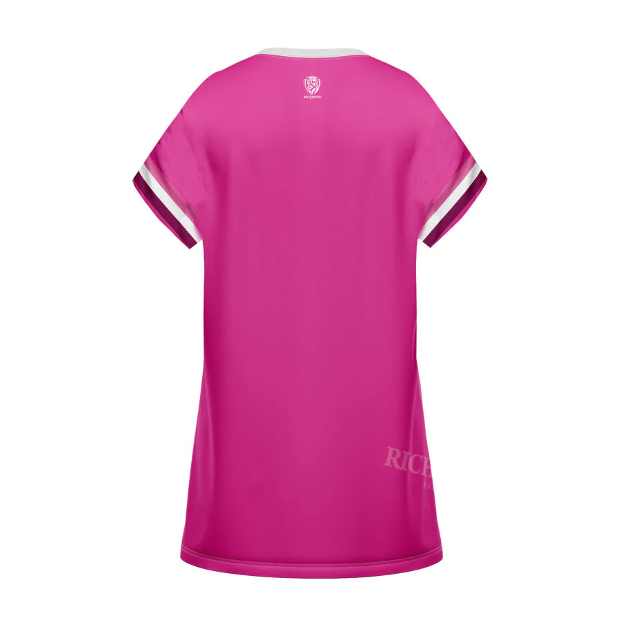 Richmond Tigers Girls 'Fuchsia Force' T-Shirt Dress