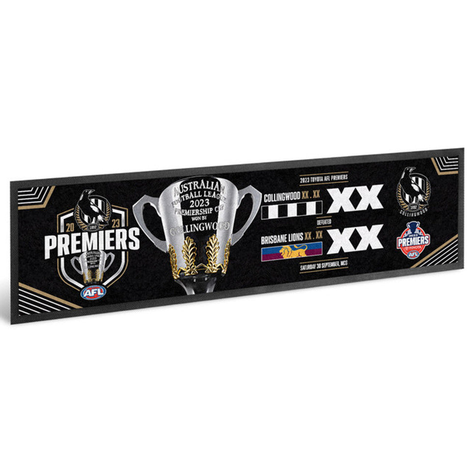 SALE SALE SALE  Collingwood Magpies 2023 Premiers Bar Runner
