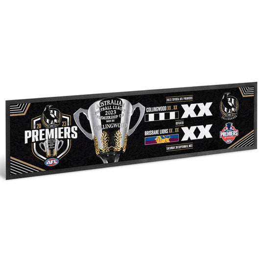 SALE SALE SALE  Collingwood Magpies 2023 Premiers Bar Runner