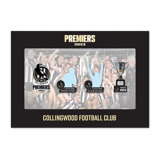 Collingwood Magpies 2023 Premiers Pins Set (Boxed)