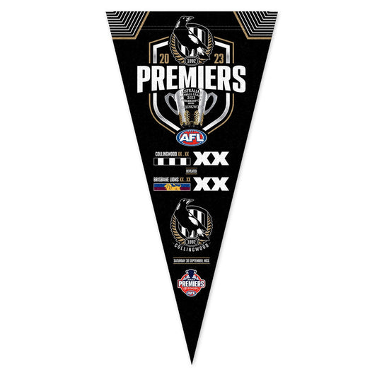 SALE SALE SALE  Collingwood Magpies 2023 Premiers Pennant