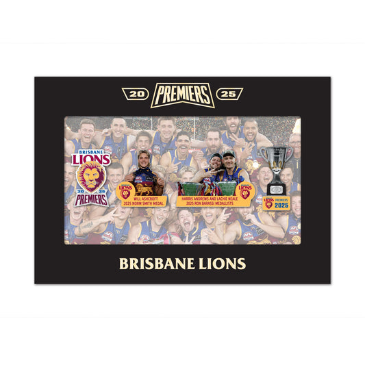 Brisbane Lions Premiers 2025 Pins Set (Boxed) (Pre Order)