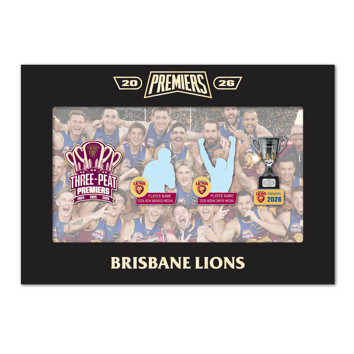 Brisbane Lions Premiers 2026 Pin Set (Boxed) (Pre Order)