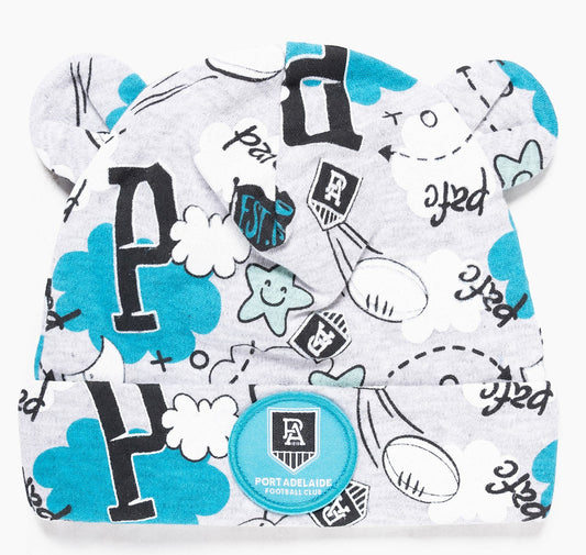 Port Adelaide Power Baby Cloud Beanie