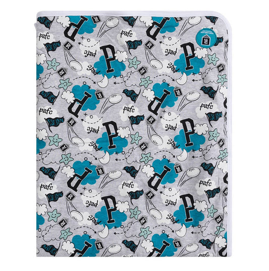 SALE SALE SALE              Port Adelaide Power Baby Cloud Blanket