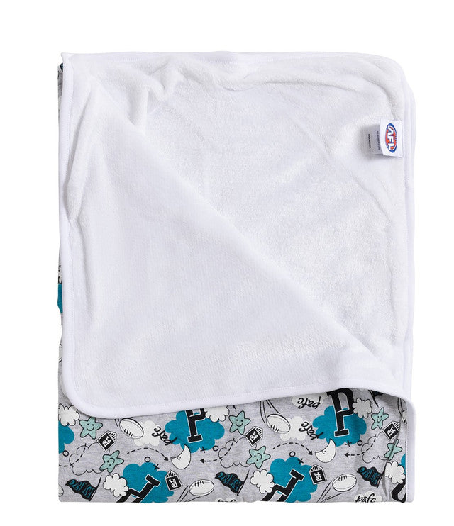 SALE SALE SALE              Port Adelaide Power Baby Cloud Blanket