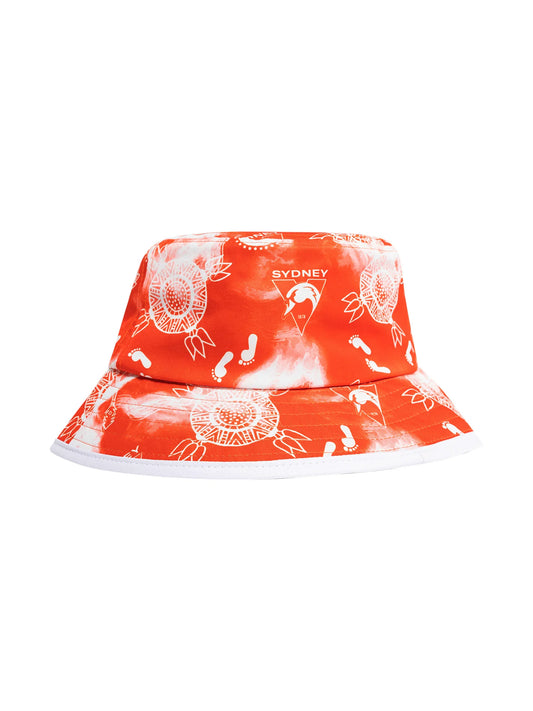 Sydney Swans Indigenous Bucket Hat