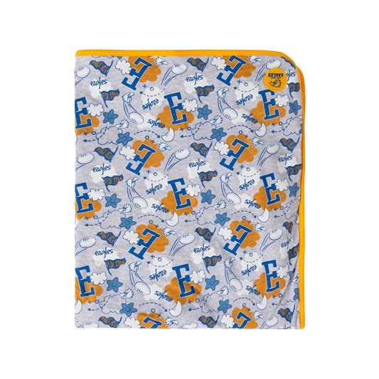 West Coast Eagles Baby Go West Coast    Blanket