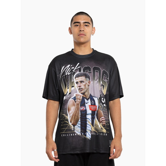 SALE SALE SALE  Collingwood Magpies Nick Daicos Adults Player Tee