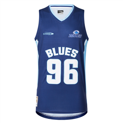 SALE SALE SALE                         Super Rugby Auckland Blues Men's Basketball Singlet