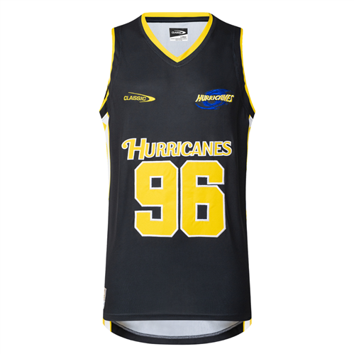 SALE SALE SALE    SUPER RUGBY  Hurricanes Men's Basketball Singlet