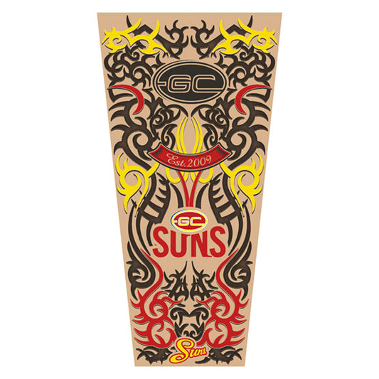 Gold Coast Suns Kids Tattoo Sleeve