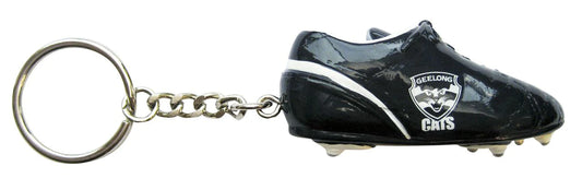Geelong Cats AFL Team Logo Replica Boot Keyring