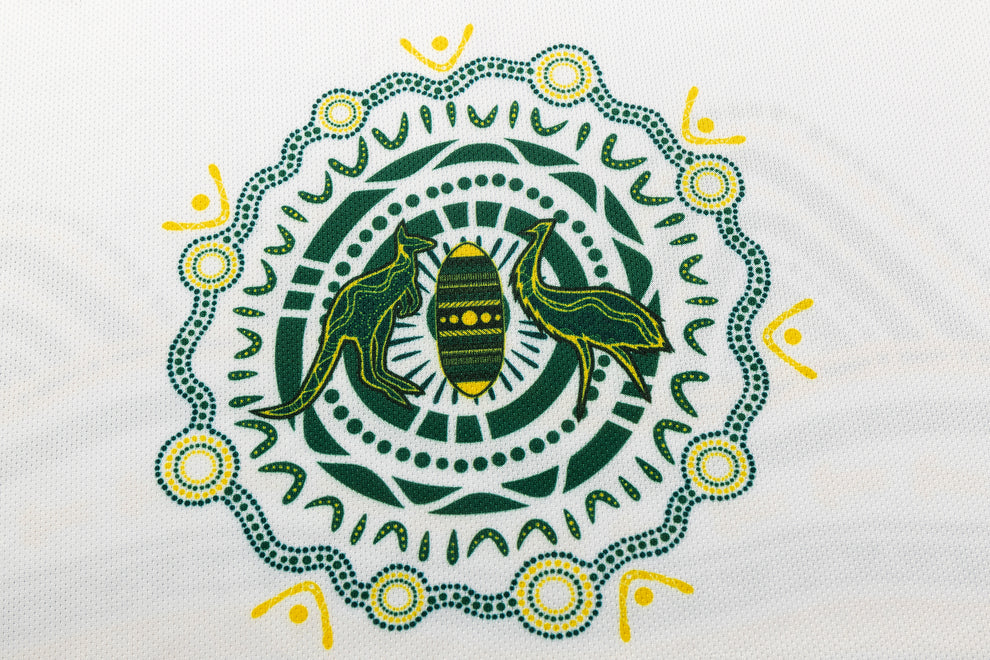 New Australian Kangaroos 2026/27 Classic World Rugby League Cup  Indigenous Jersey