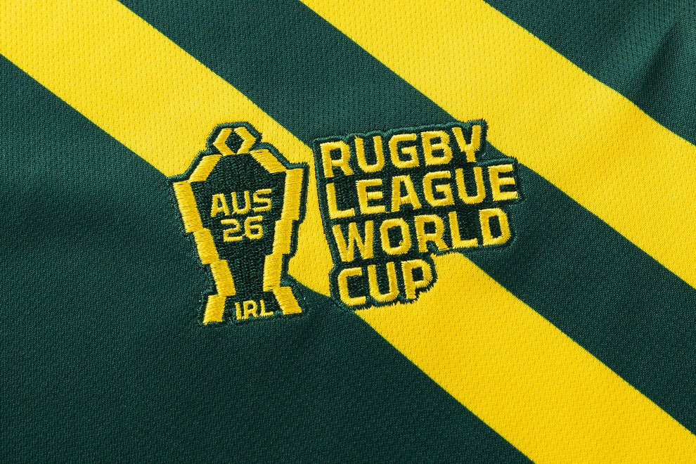 New Australian Kangaroos 2026/27 Classic  World League Rugby Cup  Home Jersey