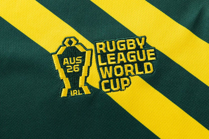 New Australian Kangaroos 2026/27 Classic  World League Rugby Cup  Home Jersey