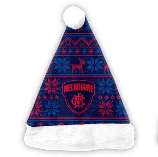 SALE SALE SALE   Melbourne Demons Xmas Santa Hat