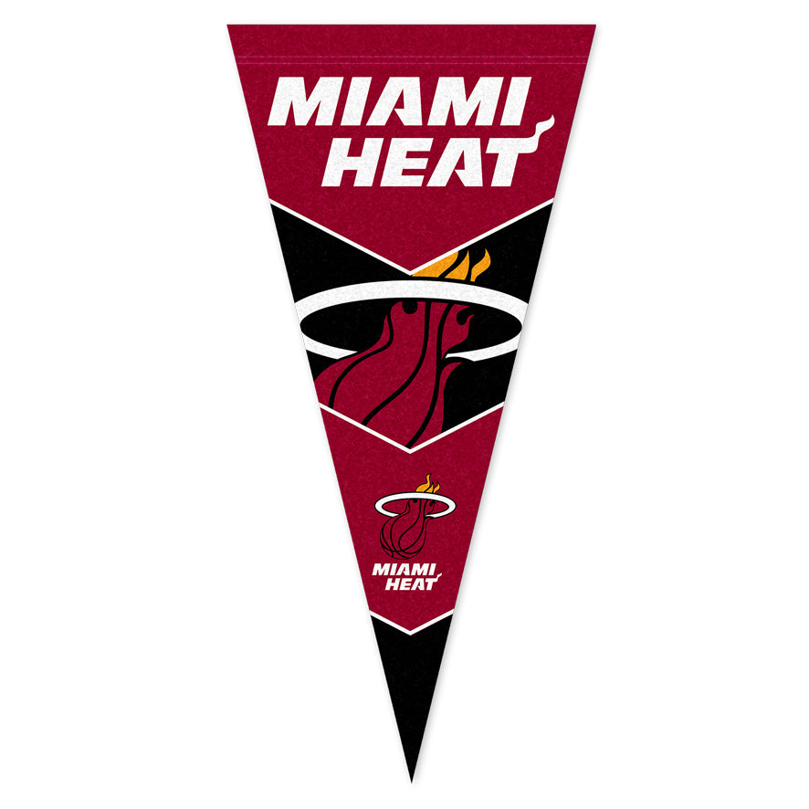 SALE SALE SALE                          Miami Heat NBA Team Pennant