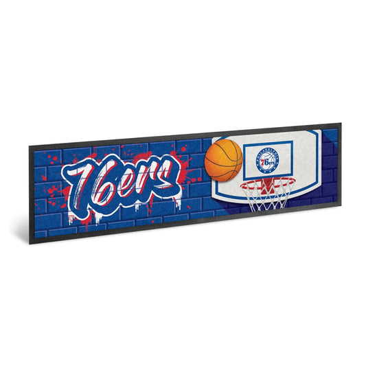 SALE SALE SALE  Philadelphia 76ers NBA Bar Runner