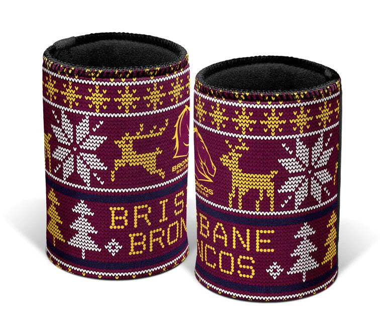 SALE SALE SALE      Brisbane Broncos Xmas Can Cooler