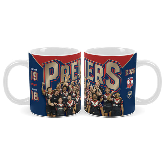 Sydney Roosters 2026 Premiers Team Photo Mug (Pre Order)