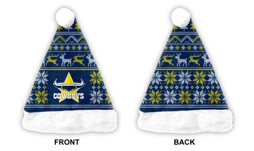 SALE SALE SALE           North Queensland Cowboys Xmas Santa Hat