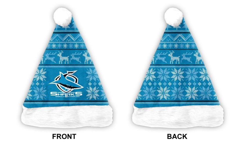 SALE SALE SALE Cronulla Sharks Xmas Santa Hat